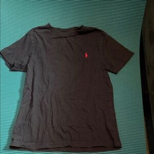 Polo by Ralph Lauren Black Tee with Red Logo